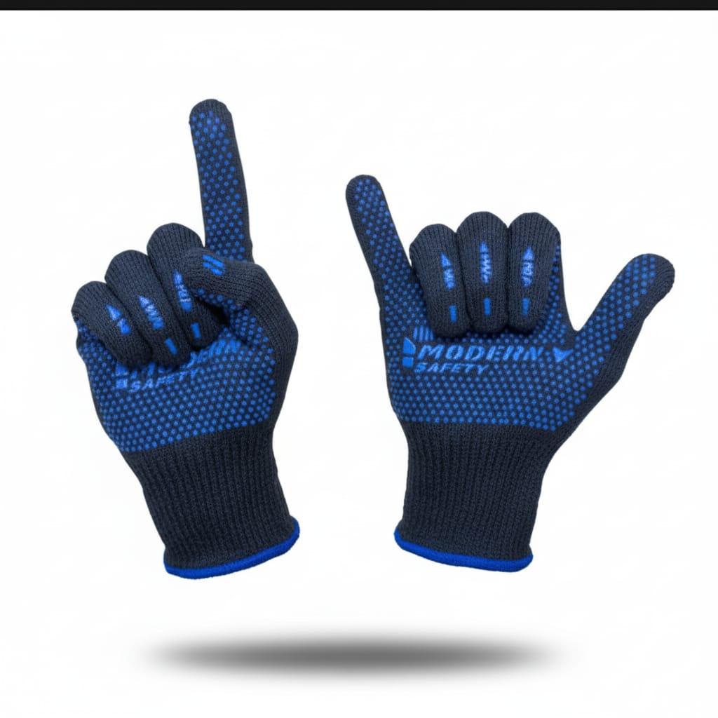 Premium Winter Beanie, Neck Gaiter & Touchscreen Gloves Combo – Blue