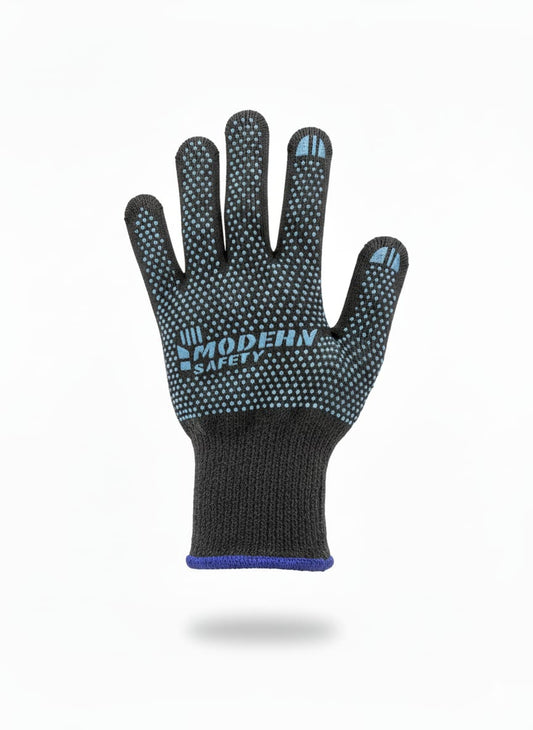 Premium Winter Beanie, Neck Gaiter & Touchscreen Gloves Combo – Blue